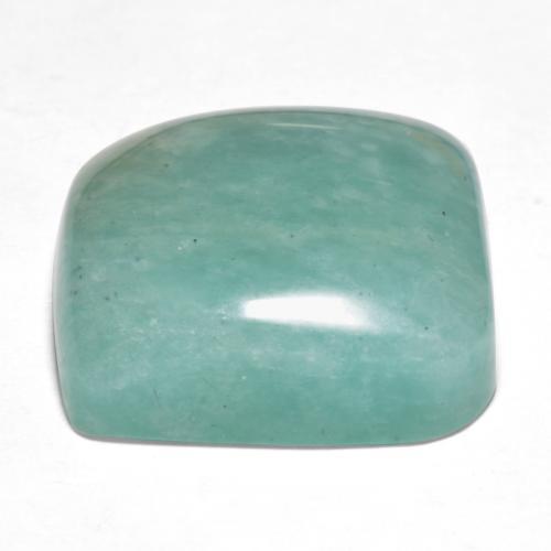 Amazonite Gemstone in 17.6 x 15.8 mm Size for Sale, Amazonite Stone in Bluish Green Color