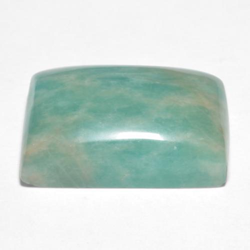 Amazonite Gemstone in 18.6 x 13.1 mm Size for Sale, Amazonite Stone in Bluish Green Color