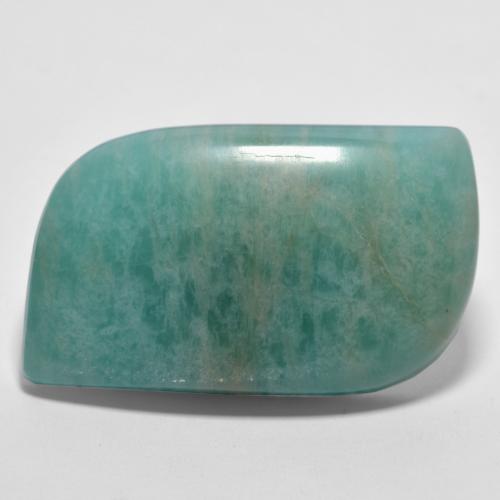 Medium Bluish Green Амазонит Камень - 32.4ct Кабошон (ID: 556201)