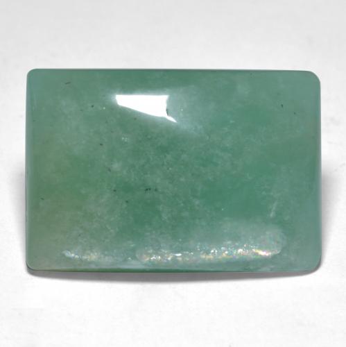Medium Bluish Green Amazonite Gem - 32.9ct Baguette Cabochon (ID: 568336)