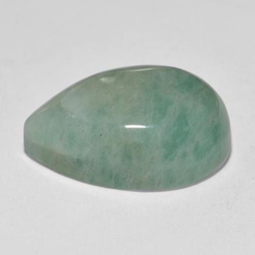 Amazonite Gemstone in 20 x 15 mm (calibrated) Size for Sale, Amazonite Stone in Green-Blue Color