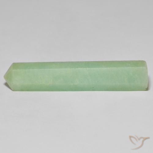 27.45ct Natural Light Yellow Green Amazonite, Fancy, Opaque
