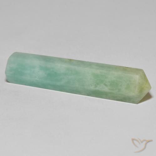 Amazonite Gemstone in 40.6 x 9.4 mm Size for Sale, Amazonite Stone in Light Green Color