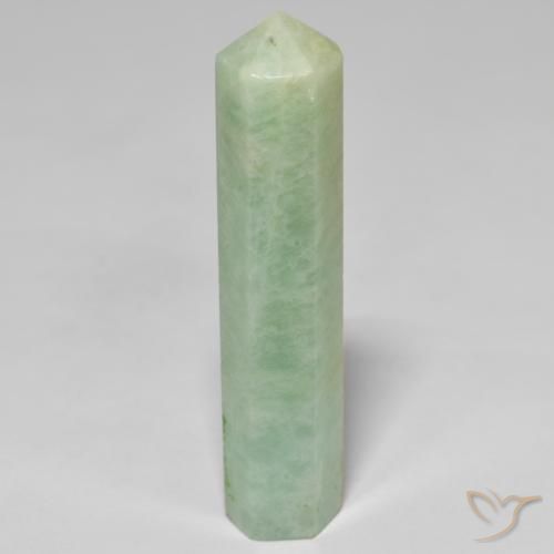 24.91ct Natural Medium Light-Green Amazonite, Fancy, Opaque