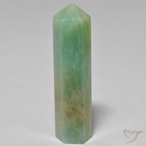 33.66ct Natural Light Sage Green Amazonite, Fancy, Opaque