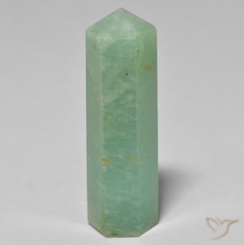 26.99ct Natural Medium Green Amazonite, Fancy, Opaque