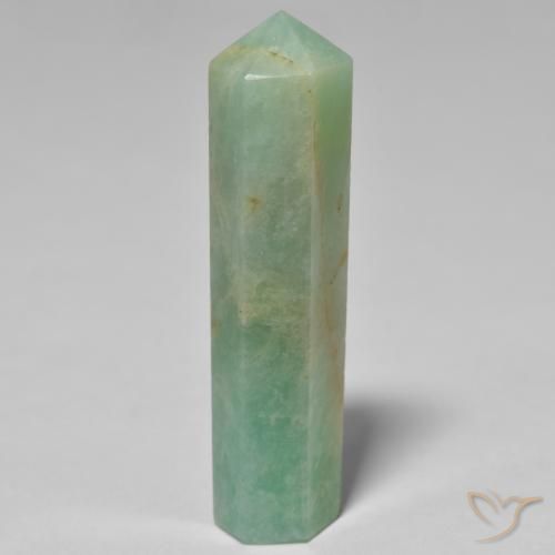 32.06ct Natural Light Green Amazonite, Fancy, Opaque