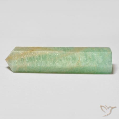 31.56ct Natural Sage Green Amazonite, Fancy, Opaque, Photo A