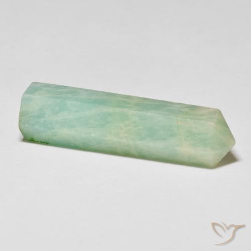 Amazonite Gemstone in 35.7 x 9.9 mm Size for Sale, Amazonite Stone in Light Green Color