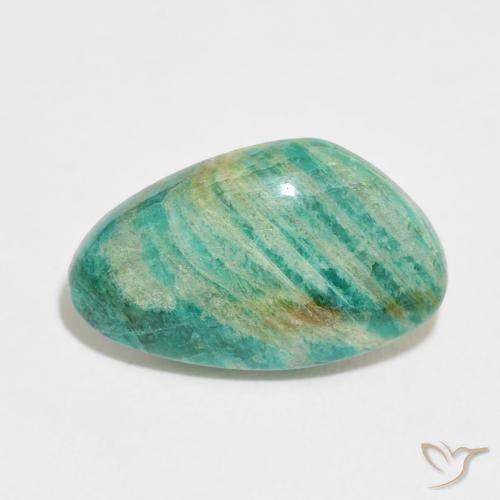 9.12ct Natural Multicolor Green Amazonite, Fancy, Opaque, Photo A