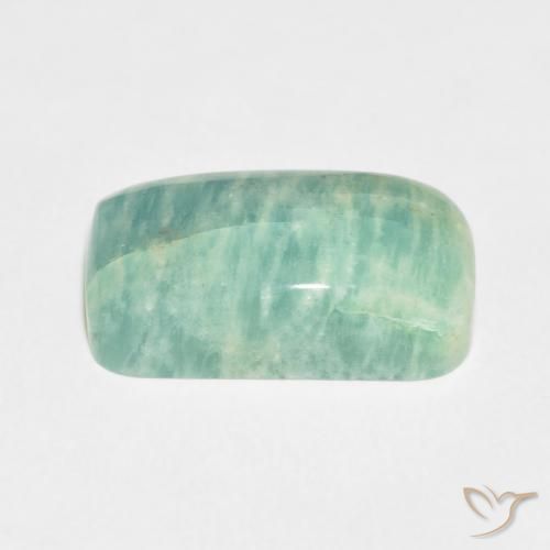 Amazonite Gemstone in 20.3 x 11.6 mm Size for Sale, Amazonite Stone in Multicolor Green Color