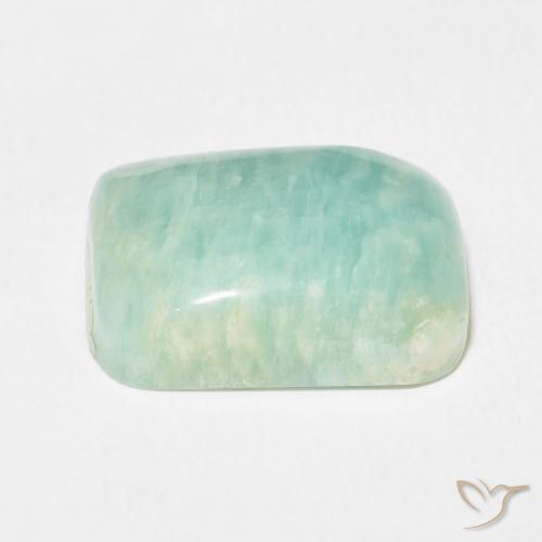 Amazonite Gemstone in 6 mm (calibrated) Size for Sale, Amazonite Stone in Pale Green Color