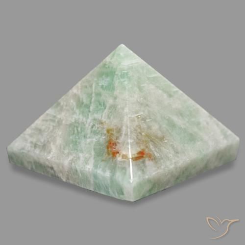 Amazonite Gemstone in 27.5 x 26.9 mm Size for Sale, Amazonite Stone in Pale Green Color