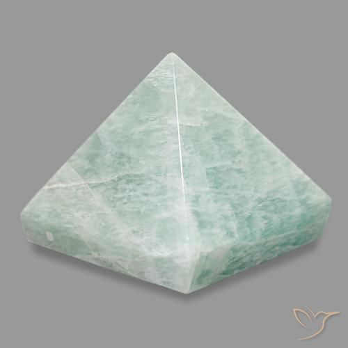 Amazonite Gemstone in 23.8 x 23 mm Size for Sale, Amazonite Stone in Light Green Color