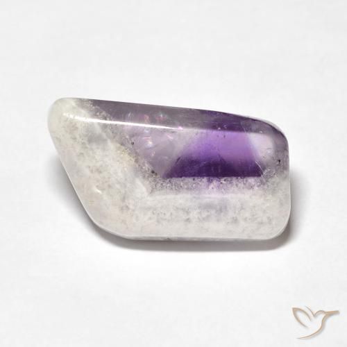 Amethyst Geode Slice Gemstone in 17.7 x 9.8 mm Size for Sale, Amethyst Geode Slice Stone in Multicolor Color