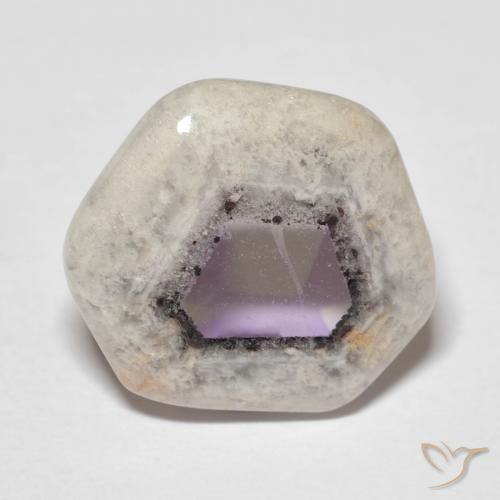 شريحة جيود جمشت 8.96 قيراط ، <cite dir="ltr" lang="en">16.6 x 14.4</cite> مم من البرازيل, Photo A