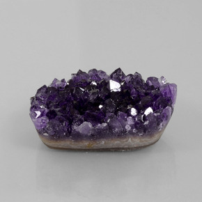76.6ct Fancy Crystal Cluster Violet Amethyst Geode for sale thumb image of 76.6ct Fancy Crystal Cluster Violet Amethyst Geode (ID: 391736)