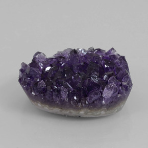 74.4ct Fancy Crystal Cluster Violet Amethyst Geode for sale thumb image of 74.4ct Fancy Crystal Cluster Violet Amethyst Geode (ID: 391789)