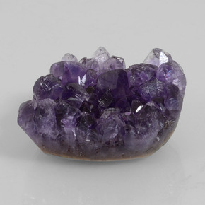 63.9ct Fancy Crystal Cluster Violet Amethyst Geode for sale thumb image of 63.9ct Fancy Crystal Cluster Violet Amethyst Geode (ID: 391826)