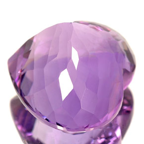 Amethyst Gemstone in 16.4 x 14.2 mm Size for Sale, Amethyst Stone in Violet Color