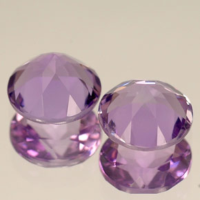 Amethyst Gemstone in 6 mm (calibrated) Size for Sale, Amethyst Stone in Violet Color