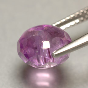 Amethyst Gemstone in 8 mm (calibrated) Size for Sale, Amethyst Stone in Violet Color