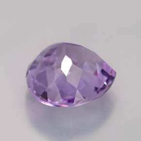 Amethyst Gemstone in 13.6 x 13.5 mm Size for Sale, Amethyst Stone in Violet Color
