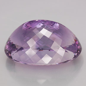 Amethyst Gemstone in 36.1 x 25.5 mm Size for Sale, Amethyst Stone in Violet Color