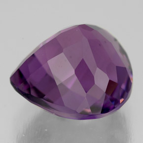 Amethyst Gemstone in 12.5 x 12.4 mm Size for Sale, Amethyst Stone in Violet Color