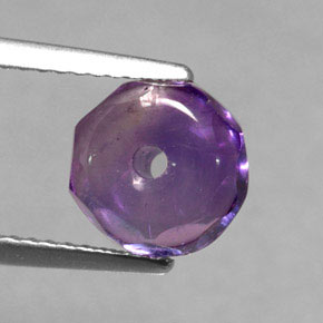 Amethyst Gemstone in 8.4 x 8.4 mm Size for Sale, Amethyst Stone in Violet Color