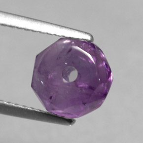 Amethyst Gemstone in 8.2 x 8 mm Size for Sale, Amethyst Stone in Violet Color