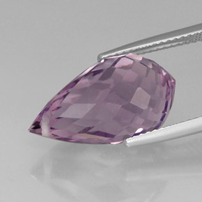 Amethyst Gemstone in 18.6 x 10.6 mm Size for Sale, Amethyst Stone in Violet Color