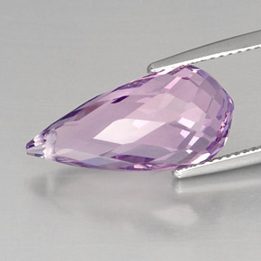 Amethyst Gemstone in 19.8 x 9.4 mm Size for Sale, Amethyst Stone in Violet Color