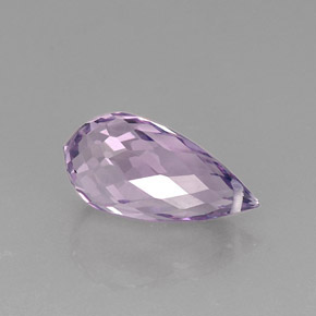 Amethyst Gemstone in 18.2 x 8.9 mm Size for Sale, Amethyst Stone in Violet Color