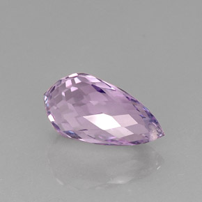 Amethyst Gemstone in 17.3 x 9 mm Size for Sale, Amethyst Stone in Violet Color