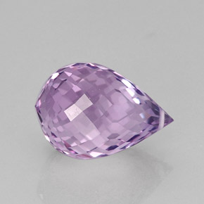 Amethyst Gemstone in 16.9 x 11.7 mm Size for Sale, Amethyst Stone in Violet Color