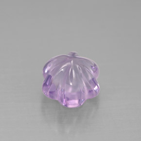 Amethyst Gemstone in 7.2 x 6.9 mm Size for Sale, Amethyst Stone in Violet Color