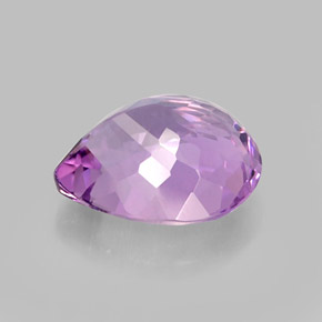 Amethyst Gemstone in 14.2 x 12.2 mm Size for Sale, Amethyst Stone in Violet Color