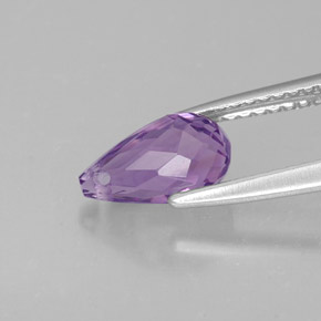 Amethyst Gemstone in 8.4 x 4.9 mm Size for Sale, Amethyst Stone in Violet Color