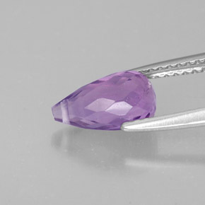 Amethyst Gemstone in 9.2 x 5.2 mm Size for Sale, Amethyst Stone in Violet Color