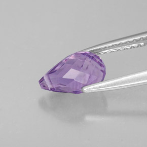 Amethyst Gemstone in 8.1 x 5.2 mm Size for Sale, Amethyst Stone in Violet Color