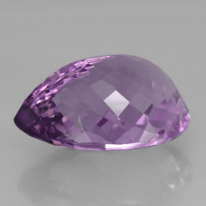 Amethyst Gemstone in 26.6 x 20.7 mm Size for Sale, Amethyst Stone in Violet Color