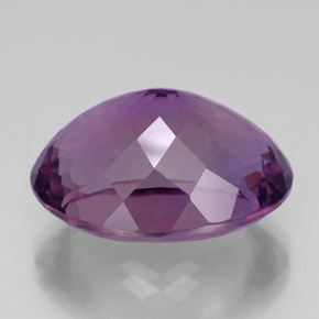 Amethyst Gemstone in 23.8 x 18.2 mm Size for Sale, Amethyst Stone in Violet Color