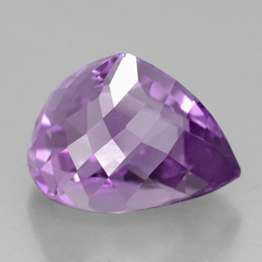 Amethyst Gemstone in 13.2 x 10.9 mm Size for Sale, Amethyst Stone in Violet Color