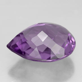 Amethyst Gemstone in 13.7 x 10.8 mm Size for Sale, Amethyst Stone in Violet Color