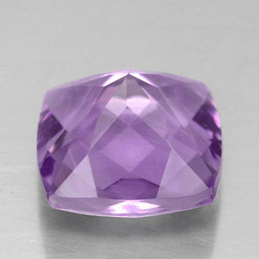 Amethyst Gemstone in 10.1 x 9.9 mm Size for Sale, Amethyst Stone in Violet Color