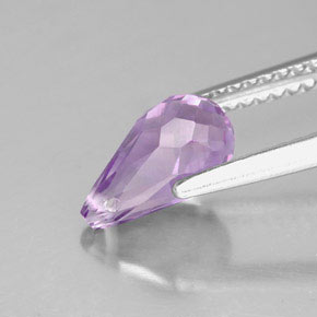 Amethyst Gemstone in 9 x 4.9 mm Size for Sale, Amethyst Stone in Violet Color