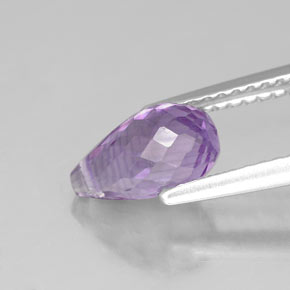 Amethyst Gemstone in 8.6 x 5.1 mm Size for Sale, Amethyst Stone in Violet Color