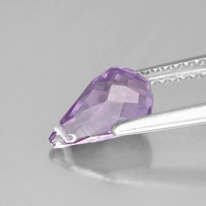 Amethyst Gemstone in 8.9 x 5.3 mm Size for Sale, Amethyst Stone in Violet Color