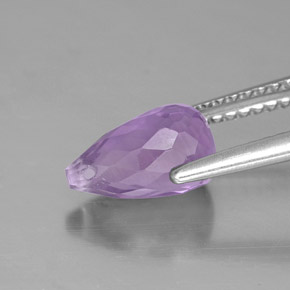 Amethyst Gemstone in 9.1 x 5.2 mm Size for Sale, Amethyst Stone in Violet Color